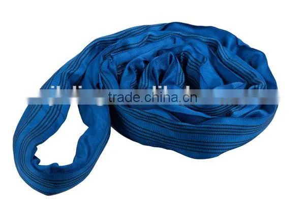 80t 10m Heavy Duty Braided Type Lashing Lifting Round Slings photo-5