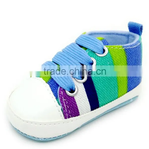 China Manufacturer Canvas Lace up Child Baby Shoes Customized Shoes for Sale Quality Choice photo-4