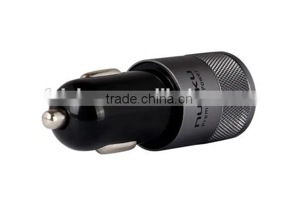 2.1A Dual USB Port Car Charger For IPhone 6 /Plus/5S /IPad/Air/Mini/Samsung /Galaxy S5/ Nexus/HTC photo-2