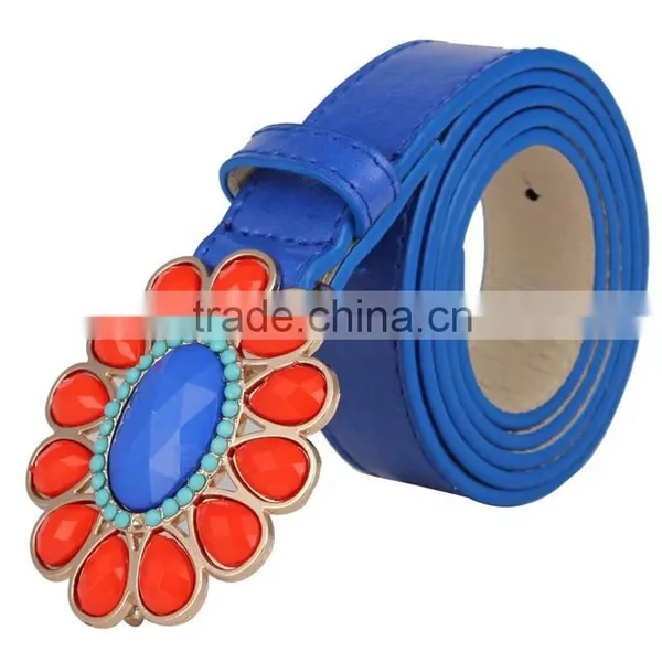 2015 Fashion Rhinestone PU Belts for Dress SWF-15070206 photo-2