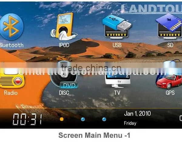 Car Multimedia Player Navigation GPS DVD for CI*VIC CE FCC ROHS photo-5