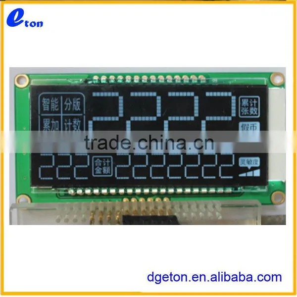 Custom segment money counting machine