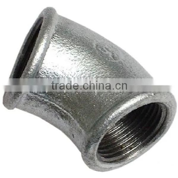 Beaded Cast Iron Elbow