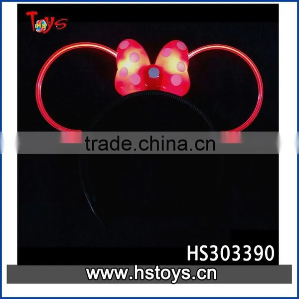 Promotional Plstic Hair Clip Flashing Led Light
