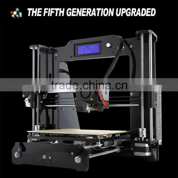 High Quality Precision Reprap Prusa i3 DIY 3d Printer Kit (with 1 Roll Filament 8GB SD Card,LCD)7 Material Size 225*225*200mm photo-2