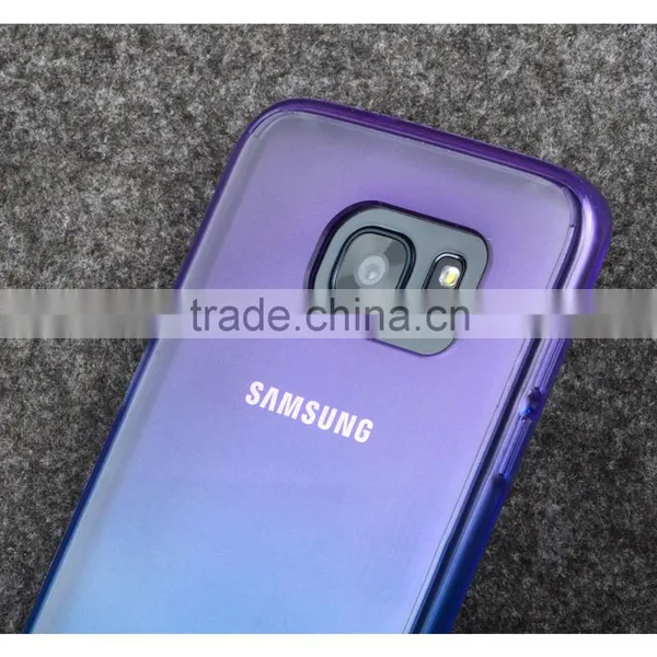 C&T Ultra Slim Rainbow Transparent Soft TPU Case For Samsung Galaxy S7 Edge G9350 Quality Choice photo-5
