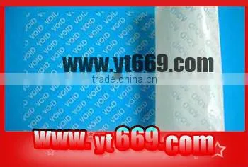 VOID Tamper Evident Security Hologram Sticker Label