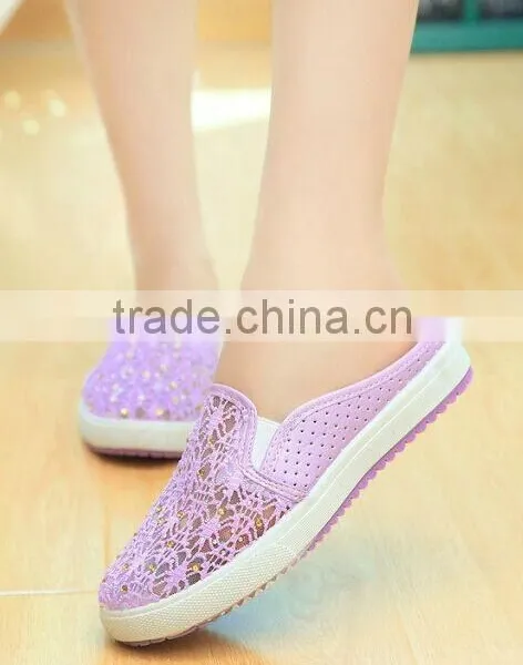 2015 Soft Latest Fashion Sandals Flat Ladies Sandals photo-4
