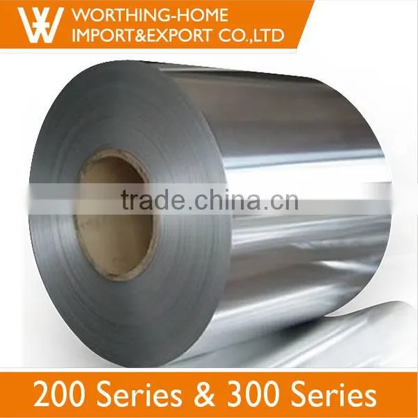 High Tensile Strength Cold Roll DDQ Quality 1000mm 1240mm Width SUS 201 304 Tisco Stainless Steel Coil photo-5