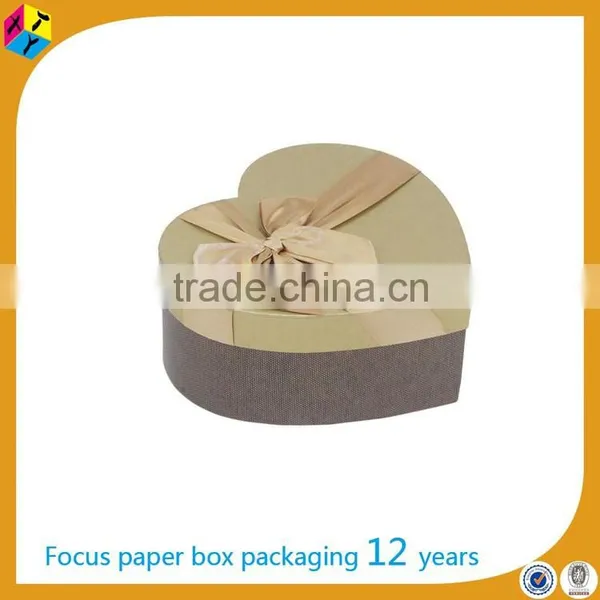 Handmade Cardboard Heart Shaped Gift Box photo-2