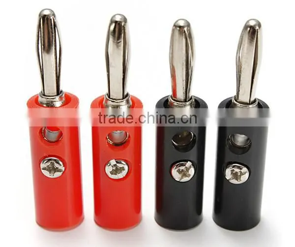 Banana Plug Red and Black photo-2