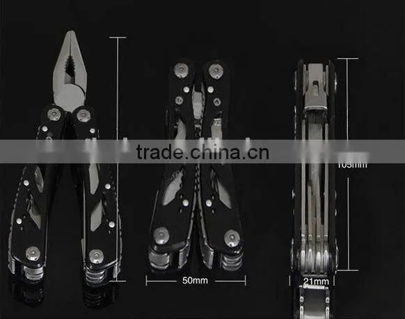 OEM Outdoor Wholesale Steel Multifunctional Pliers Black Color photo-4