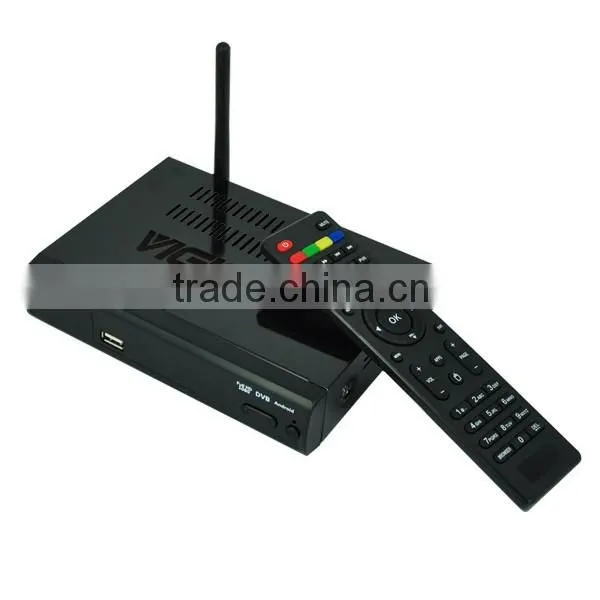 Google Android 4.2 Smart TV BOX Amlogic8726-MX Android+ DVB-S2 VIGICA C60S Internet Set Top Box photo-2