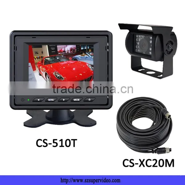 Backup Camera System with 5" Monitor
