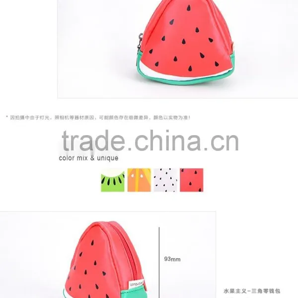Creative Coin Pouch PU Fruit Design Lovely Coin Case Small Pouch photo-5