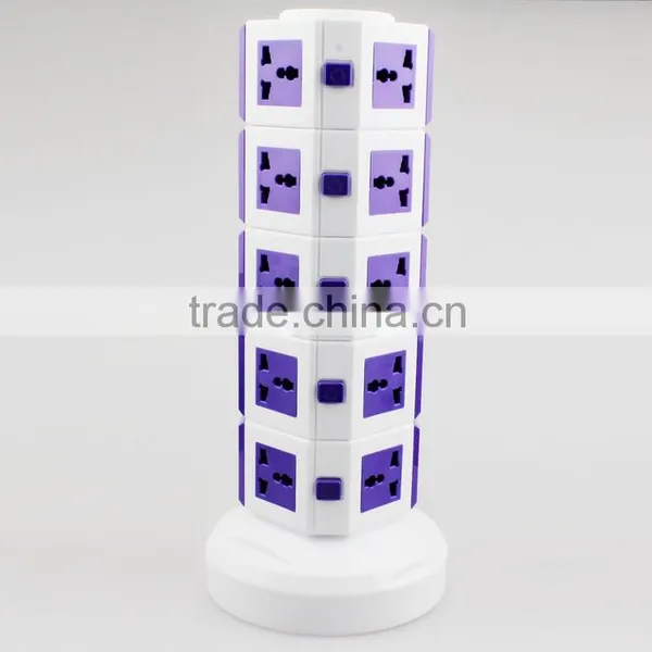 ME-S5 Five Layer Vertical Rotary Socket of Multifunction Plug Socket photo-2