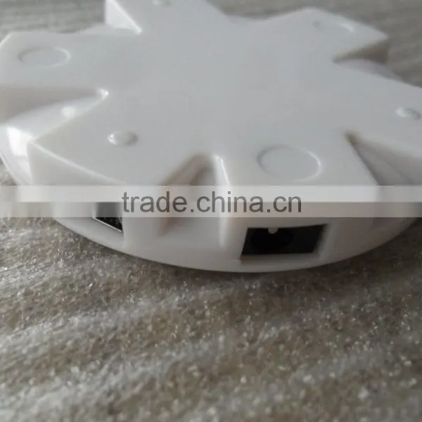 Hot Sell High Speed 4 Ports USB 2.0 Hub Portable Circular USB HUB photo-3