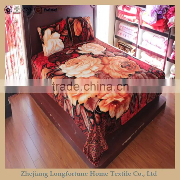 Manufactory Walmart China Home Textile Wholesale Bed Sheet Blanket photo-2