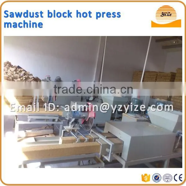 Compressed Wood Shavings Pallet Feet Making Machine for Wood Sawdust Pallet Blocks photo-3