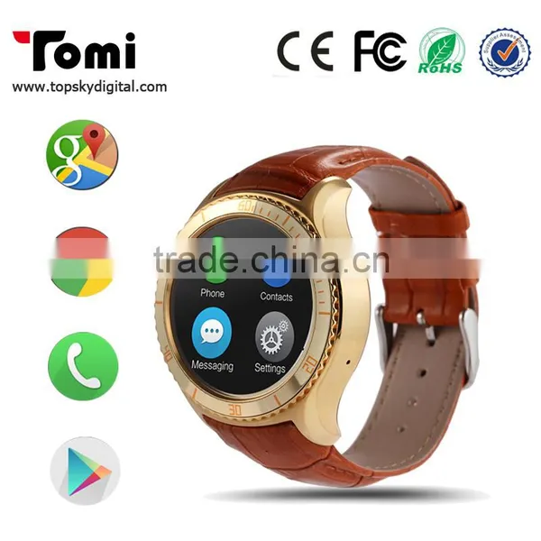3G Bluetooth Smart Watch Android 5.1 MTK6580 Support WIFI 3G GPS Google Play Map Really Smartwatch for Android Phone photo-6