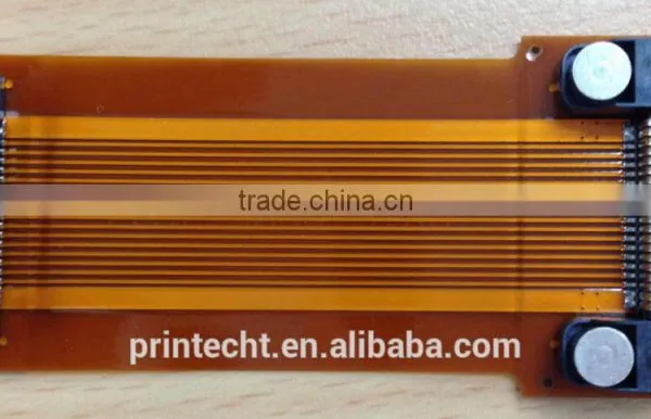 flexible printed circuit double side with connectors