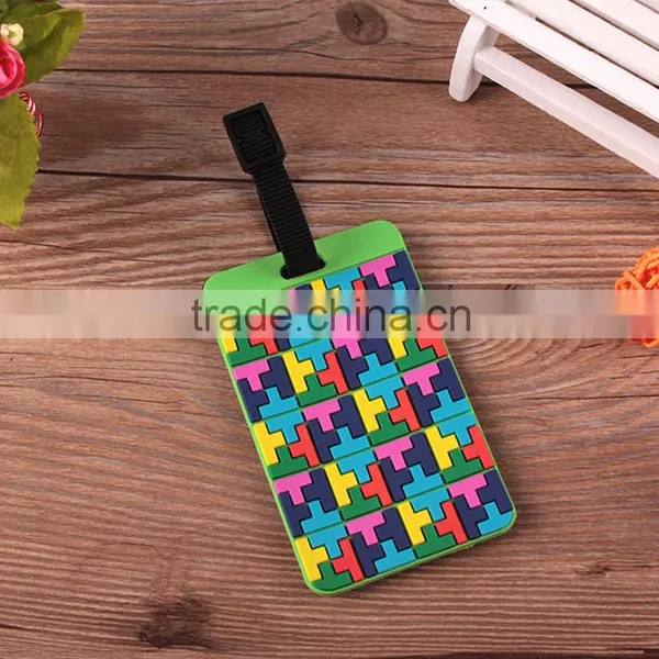 Custom Rubber Soft PVC Luggage Tag, Bag Tag, Leather Luggage Tag photo-3