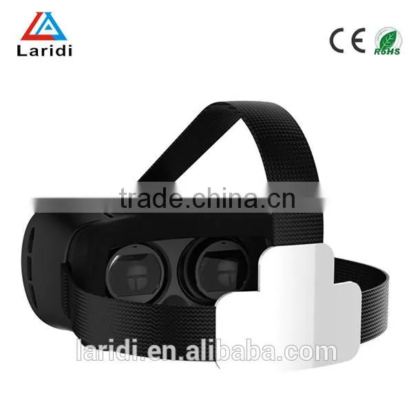 2016 Google Cardboard 2nd Generation VR BOX 3d Tempera Helmet VR Glasses Virtual Reality Headmount + Bluetooth Controller photo-5