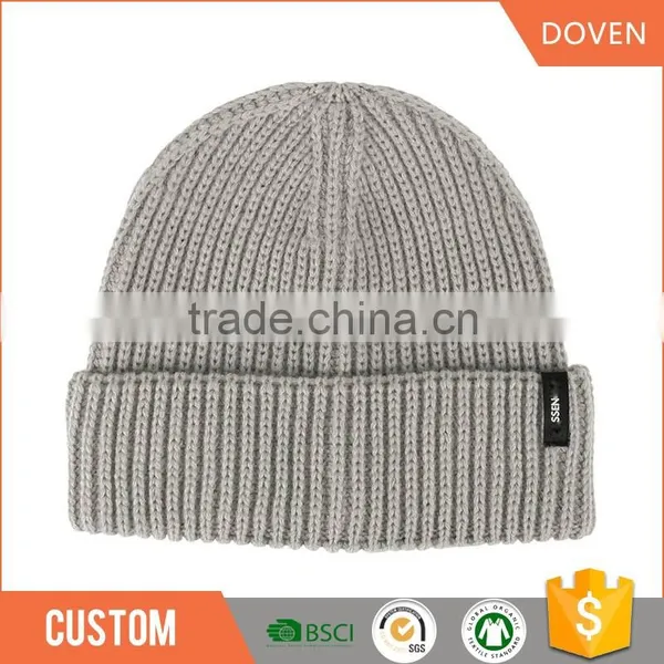 Crocheted Knitted Factory Custom Winter Hats Beanie Hats photo-3