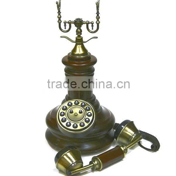 Classic Wood Telephone