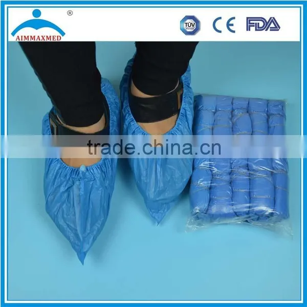 PE CPE PP Surgical Use Non-woven Shoe Cover/overshoes photo-2