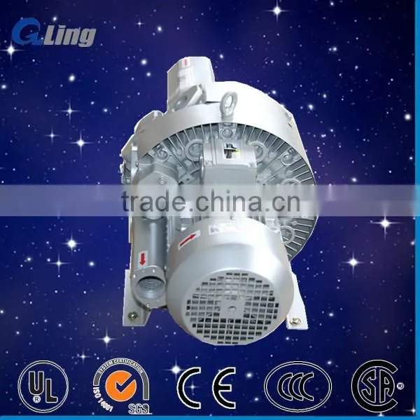 4RB220A75 Single Phase Industrial Sweage Air Blower Ring Air Vacuum Blower photo-2