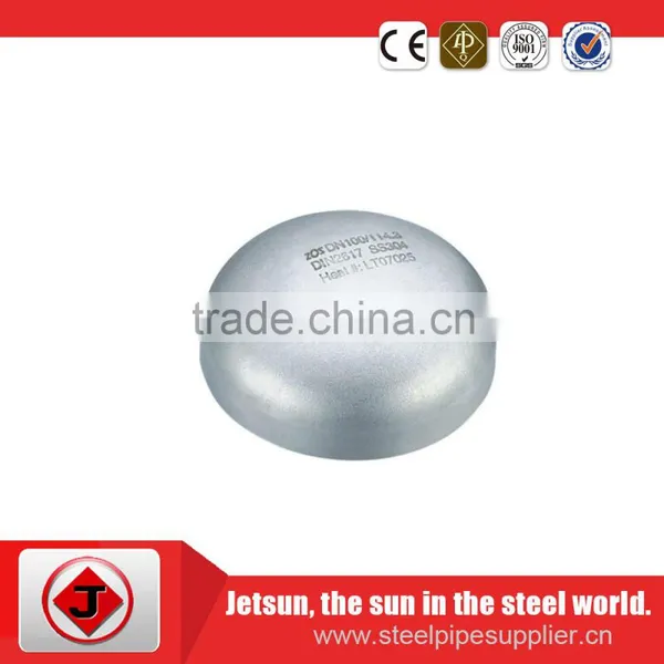 Carbon Steel Seamless Black or Galvanized Butt Weld Caps ASTM WPB A234 photo-3