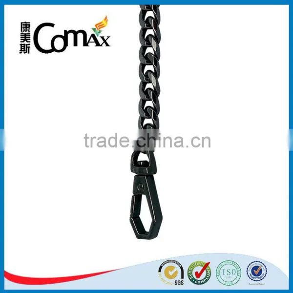 Gunmetal Metal Handbag Chain Handles With Hook photo-4