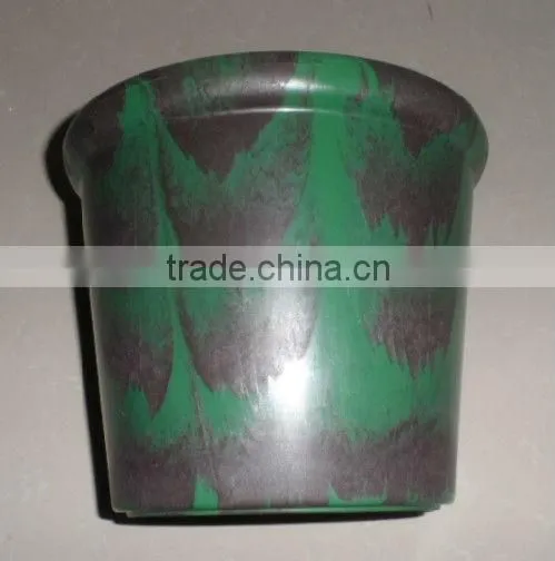 Double Color Plastic Flower Pot photo-5