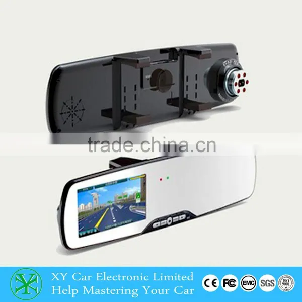 1080p hd Car Rearview Mirror DVR Full HD 1080P Camera DVR XY-9618LDVR photo-3
