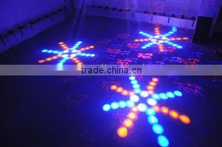 3 Claw Moonflower 18W RGBYW LED Light and 500mW RB Animation Twinkling Laser Light photo-5