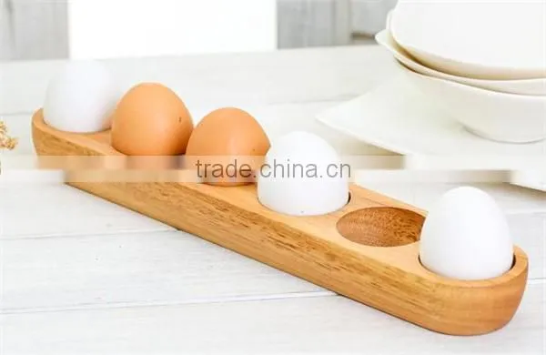 Eggs Cup Wood,eggs Wood Tray With 6,chicken Eggs Tray photo-4