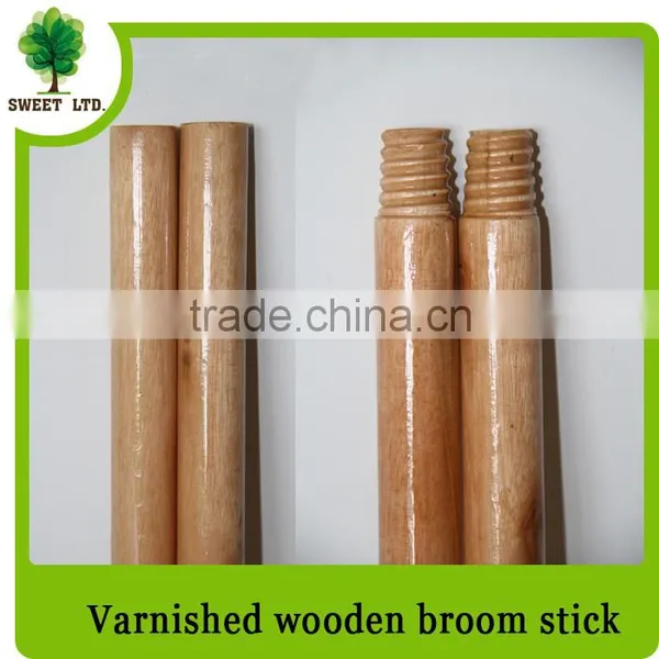 Good Quality Hot Sale Products Wooden Varnished Broom Stick for Sweeping Brooms photo-3