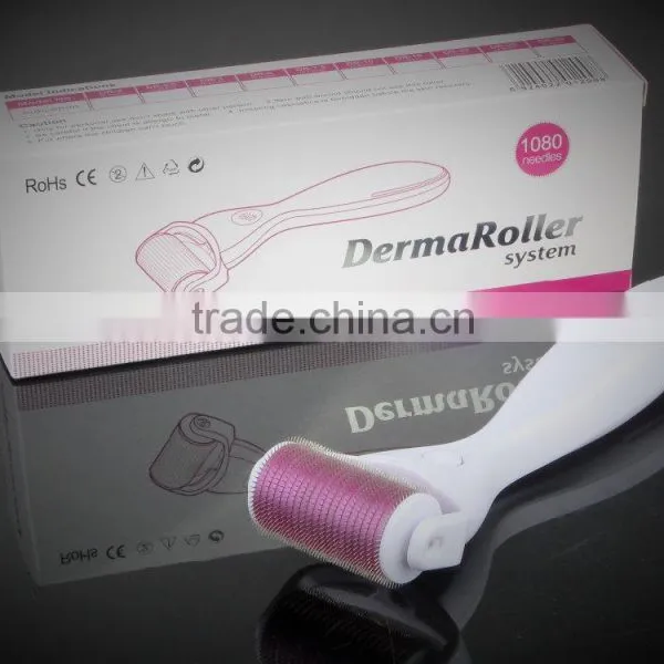 Derma Roller Factory Direct Wholesale Body Derma Roller 1080 Needles Microneedling Derma Roller for Skin Care photo-3