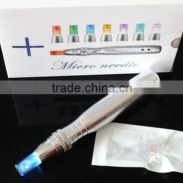 7 Color LED Photon Electric Derma Pen System Skin Care LED Derma Pen photo-4