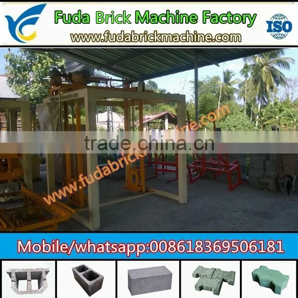Medium Size QT4-18 Full Automatic Concrete Paver Brick Machine With High Quality photo-2