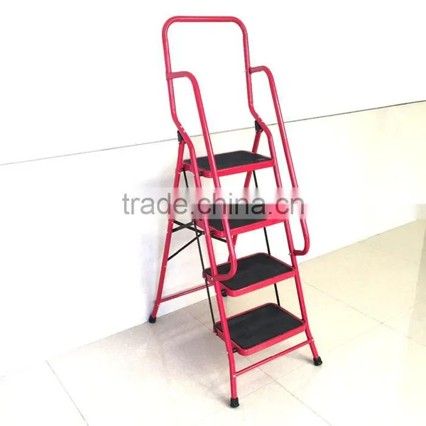 Top Selling Lowest Price GS and EN131 Handrail Foldable Step Ladder photo-3