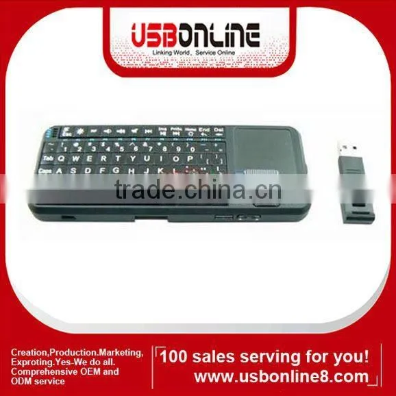 2.4G Mini Wireless Keyboard With Touchpad