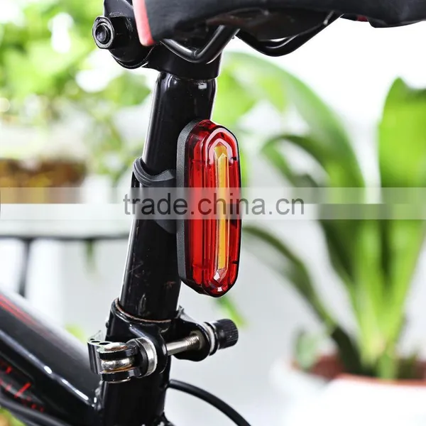 Cycling Night Bike Rechargeable Light Dual Color Flashlight for Mountain Road Bicycle Seatpost Light Bicycle Accessories photo-2