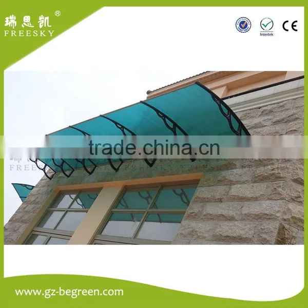 Sun Shade Rain Protection Light Weignt Plastic Window Awning photo-4