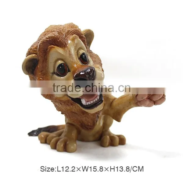 Ceramic Customized Small Lion Figurine photo-3