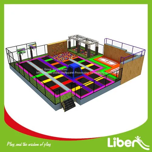 Large Indoor Trampoline Park for Kids photo-2