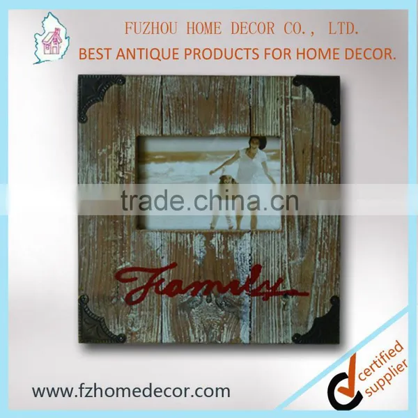 Very Lovely MDF Carton Photo Frame for Kids With Linen Bowknot Decor photo-6