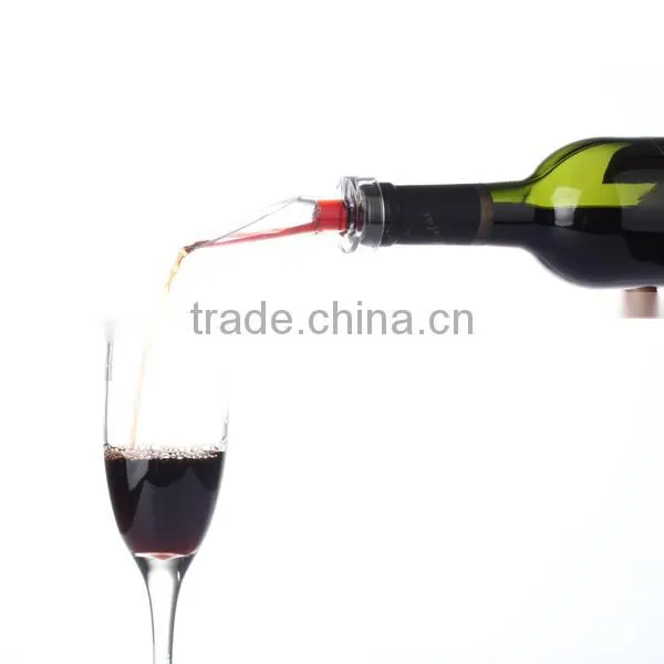Wine Aerator Pourer, Premium Aerating Pourer Decanter Spout & Vacuum Stopper Gift Set photo-4