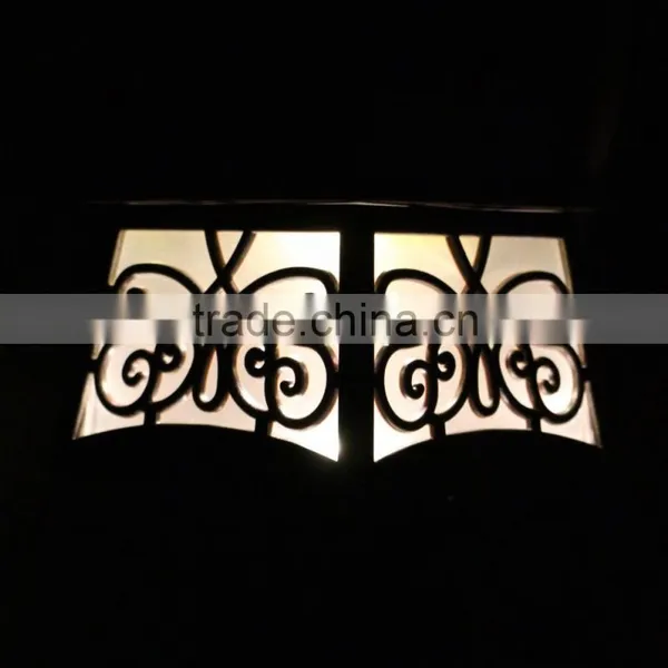 Plastic Hanging Solar Lantern Landscape Decoration Pathway Light photo-4